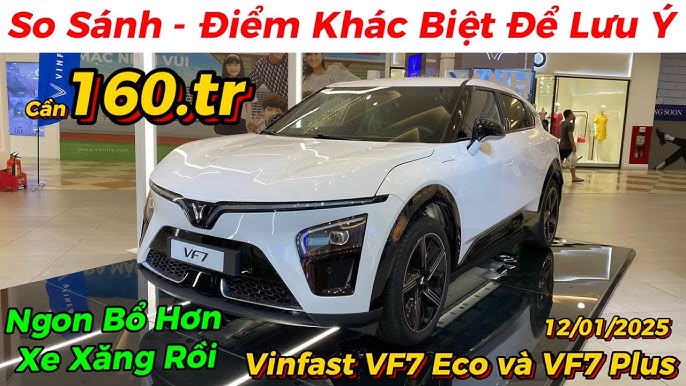 VF7 Eco 2025: So sánh với các đối thủ trong phân khúc SUV điện cỡ C