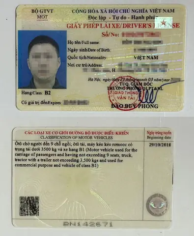 Thông Tin Giấy Phép Lái Xe Ô Tô: Hướng Dẫn Chi Tiết Từ A-z
