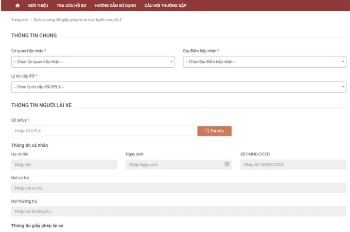 Thủ Tục Đổi Bằng Lái Xe Ô Tô B2 Online Thế Nào?