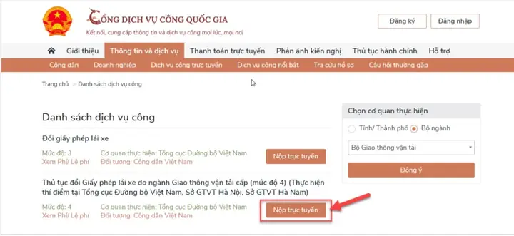 Thủ Tục Đổi Bằng Lái Xe Ô Tô B2 Online Thế Nào?
