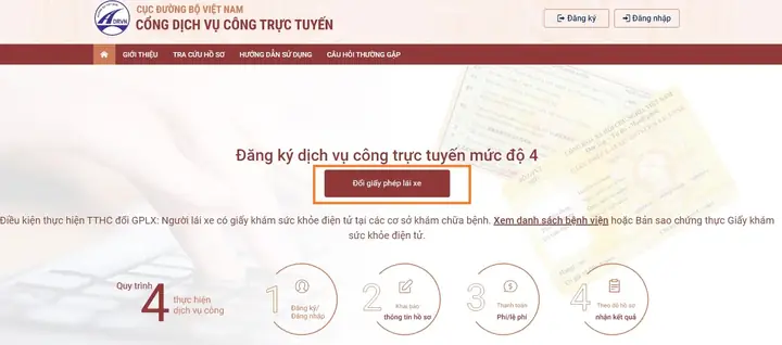 Thủ Tục Đổi Bằng Lái Xe Ô Tô B2 Online Thế Nào?