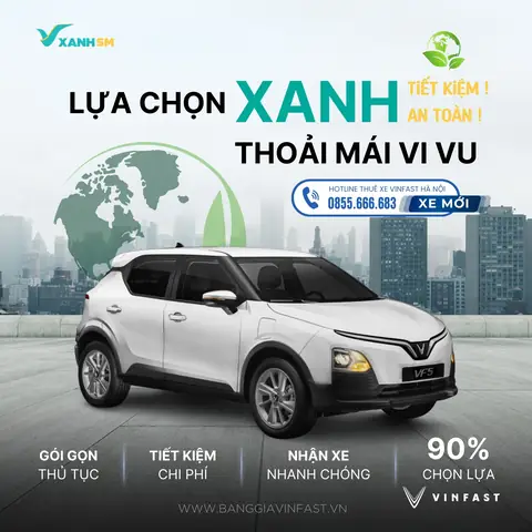 Thuê Xe Ô Tô Điện Hà Nội