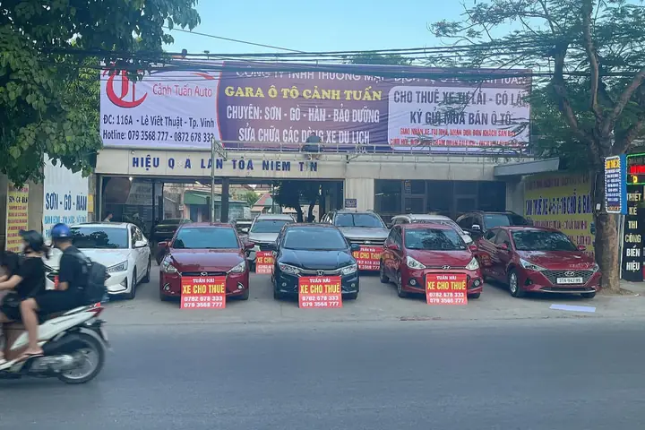 Thuê Xe Tự Lái Ở Vinh Giá Rẻ
