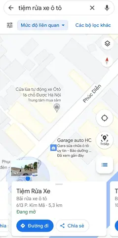 Cách Nhanh Nhất Để Tìm Địa Chỉ Tiệm Rửa Xe Ô Tô Gần Nhất