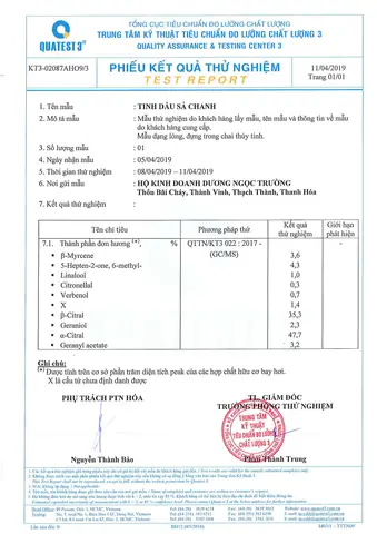 Thông Tin Sản Phẩm Tinh Dầu Sả Chanh Treo Xe Ô Tô Befine