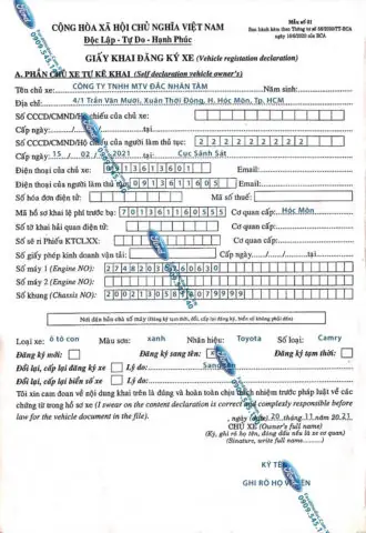 Mẫu Dành Cho Khách Hàng Công Ty (tổ Chức)