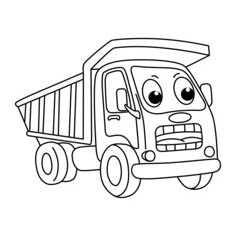Tranh Tô Màu Xe Ô Tô Tải: Hiểu Về Công Việc Vận Chuyển