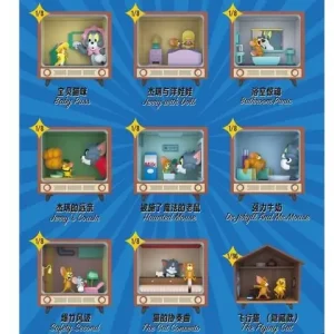 Mô Hình Đồ Chơi Blind Box Tom And Jerry Classic Moments Series ( Khoảnh Khắc Cổ Điển ) 52toys