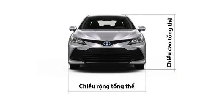 Kích Thước Tổng Thể (dài X Rộng X Cao)