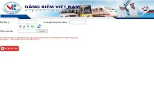 Tra Cứu Qua Website Của Cục Đăng Kiểm Việt Nam