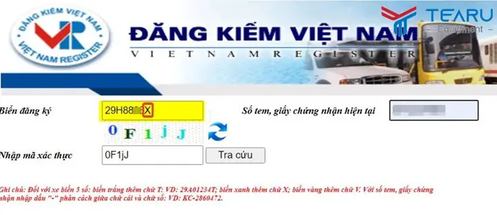 Hướng Dẫn Cách Tra Cứu Hồ Sơ Dữ Liệu Đăng Kiểm Online Xe Ô Tô