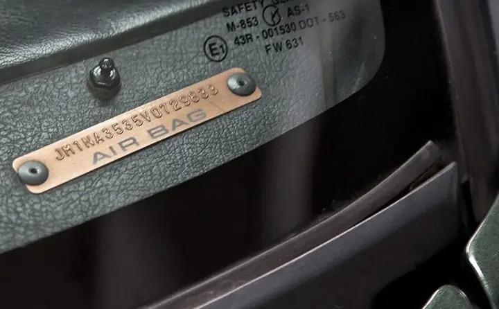 Vị Trí Số Vin Trên Xe Ô Tô Wuling Mini Ev