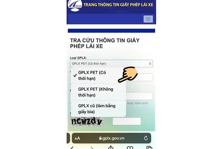 Tra Cứu Giấy Phép Lái Xe Trên Trang Của Bộ Gtvt