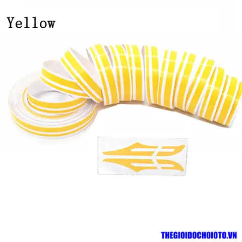 Tem Decal Chỉ Viền Ngoại Thất Dán Trang Trí Xe Ô Tô