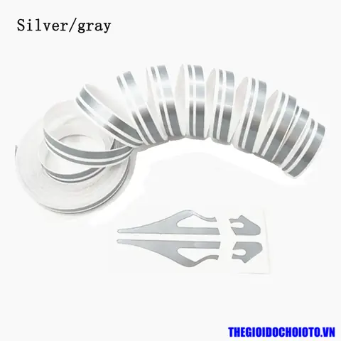 Tem Decal Chỉ Viền Ngoại Thất Dán Trang Trí Xe Ô Tô