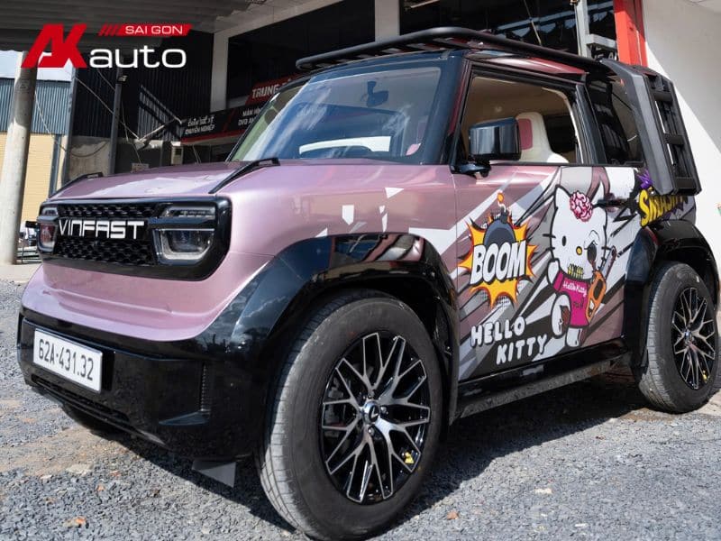 Hướng dẫn tự trang trí xe VF3 đơn giản tại nhà