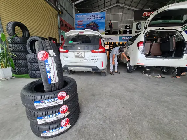 Suzuki Xl7 Thay Lá»p Falken Nháº­t Báº£n