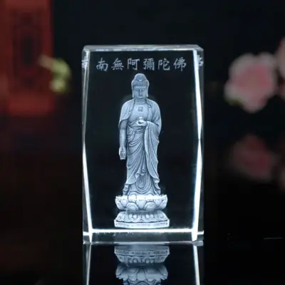 Tượng Để Xe Phật A Di Đà - In Chìm 8cm