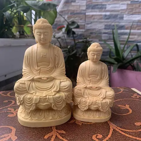 Tượng Phật A Di Đà Lưu Ly Hợp Tuổi Nhâm Tuất 1982