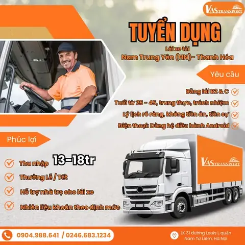 Tuyển Lái Xe Ô Tô Tại Hà Nội: Hướng Dẫn Chi Tiết Từ A Đến Z