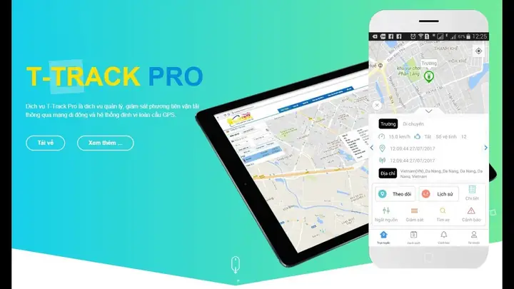 Ứng Dụng Quản Lý Xe T-track Pro