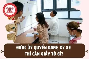 Người Được Ủy Quyền Đăng Ký Xe Thì Phải Mang Giấy Tờ Gì?