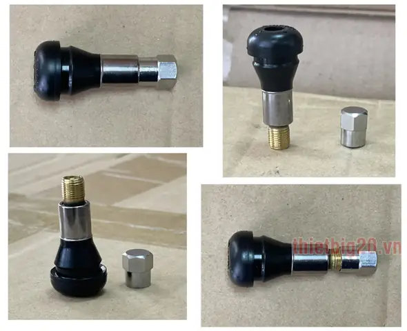 Bộ 10 Van Lốp Không Săm Ô Tô Và Xe Tải Nhỏ Tech Tri413c (inox, 32mm) Bộ 10 Van Lốp Không Săm Ô Tô Và Xe Tải Nhỏ Tech Tri413c (inox, 32mm)