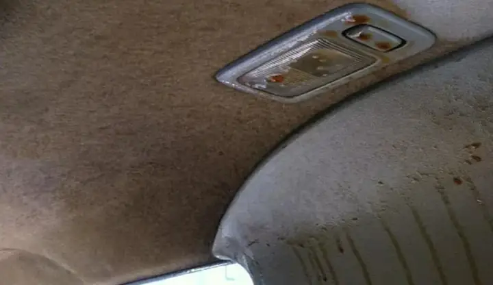 Với Trần Xe Ô Tô Cực Kỳ Bẩn