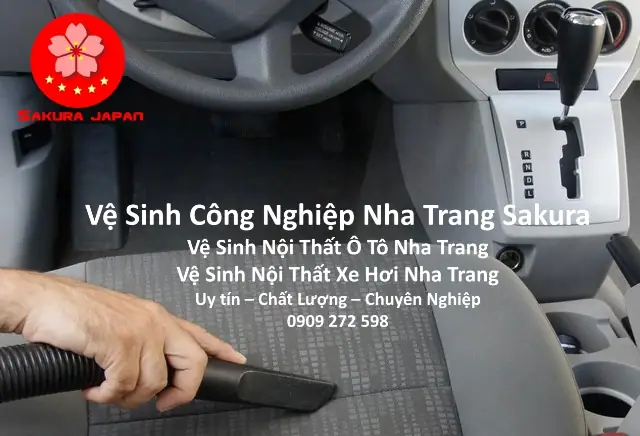 Ưu Điểm Vệ Sinh Giặt Nội Thất Ô Tô Xe Hơi Nha Trang Sakura