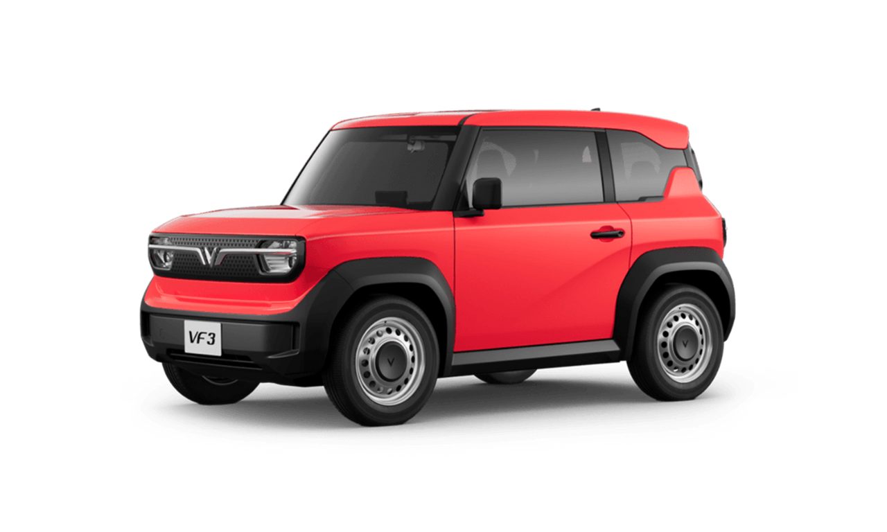 VF3 nặng bao nhiêu kg? Thông số kỹ thuật chính thức từ VinFast.