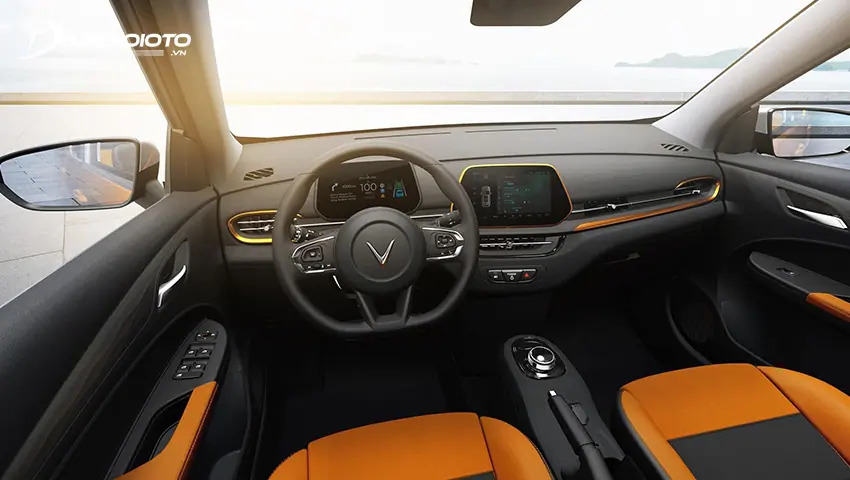 Thiết kế nội thất VF 5: Đánh giá chi tiết không gian và tiện nghi