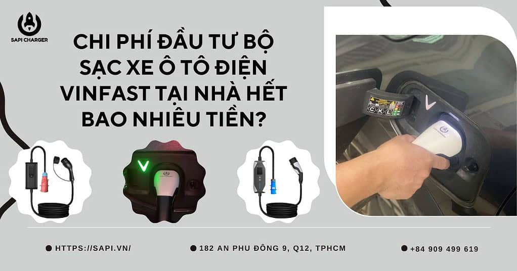 Cách tính chi phí sạc đầy xe VF 5 tại nhà và trạm sạc công cộng