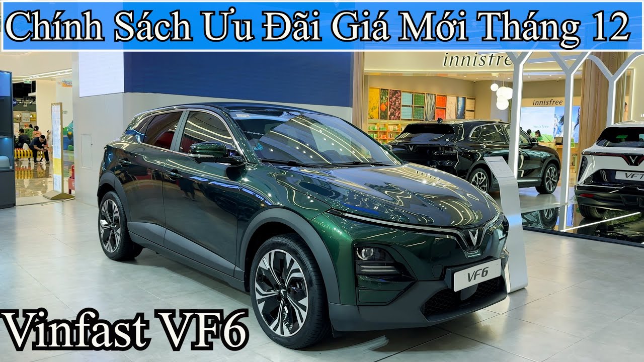 VinFast VF 6 Giá Lăn Bánh Mới Nhất & Ưu Đãi Hấp Dẫn (2024)