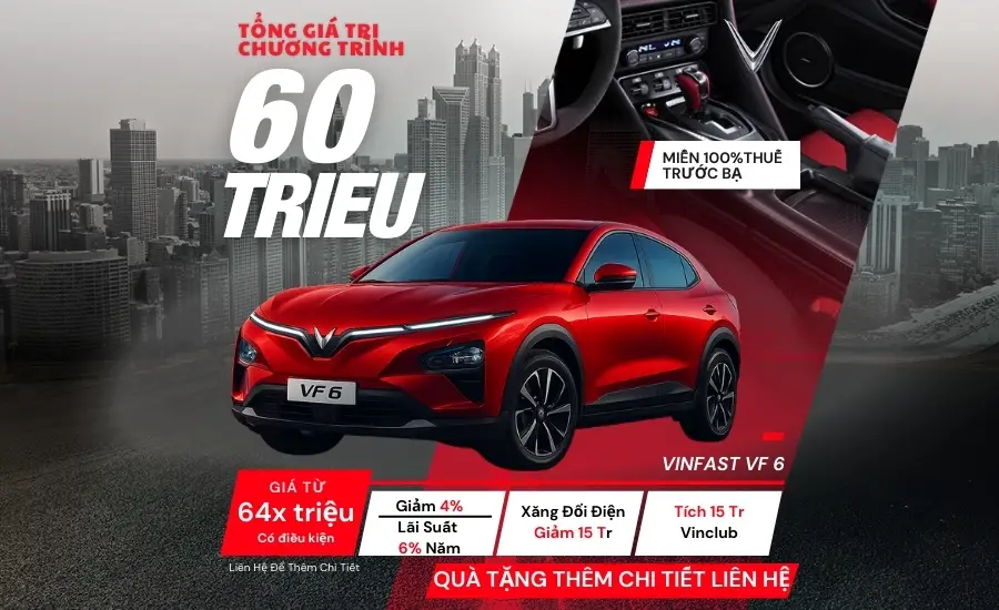 Các yếu tố ảnh hưởng trực tiếp đến quãng đường di chuyển của VinFast VF 6.