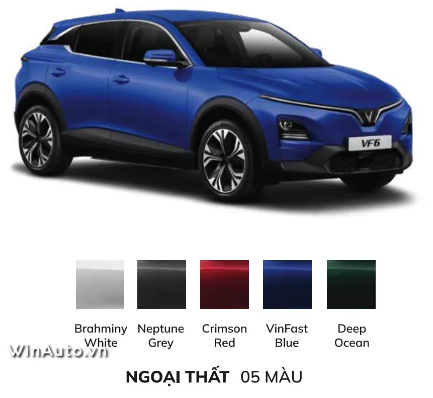 VF6 Có Mấy Màu: Bảng Màu Chi Tiết và Đánh Giá Tổng Quan