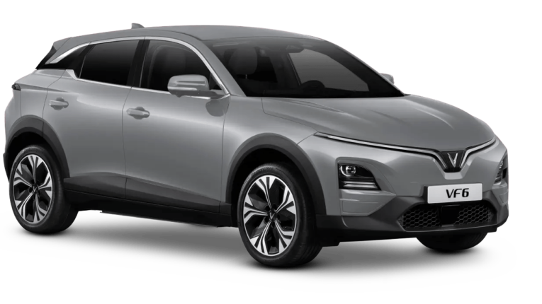 Thiết Kế Ngoại Thất VF6 Plus Màu Xám: Sự Sang Trọng và Tinh Tế