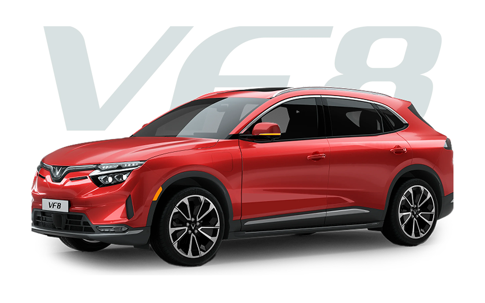 VF8 Màu Cam  Nội Thất: Sự Kết Hợp Hoàn Hảo