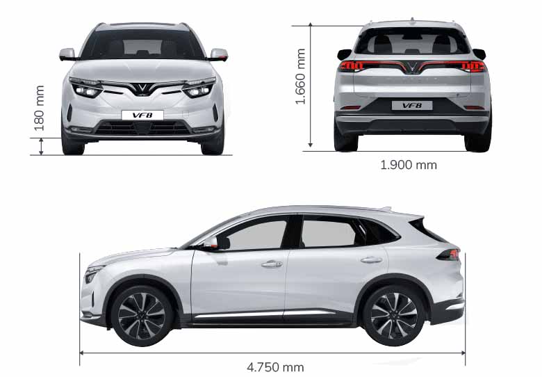Các Tông Màu Xám VF8: So Sánh, Phân Biệt và Lựa Chọn Theo Sở Thích