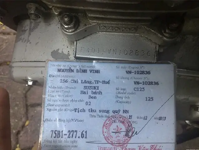 Vị Trí Số Khung Số Máy Xe Ô Tô Ford: Hiểu Rõ Để Tra Cứu Và Quản Lý Phương Tiện