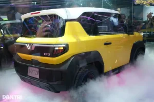 Diện Kiến Bộ Ba Ô Tô Điện Vinfast Mới Ra Mắt, Xe Mini Vf 3 Là Tâm Điểm