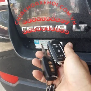 Nhận Làm Chìa Khóa Remote Gập Chevrolet Captiva.