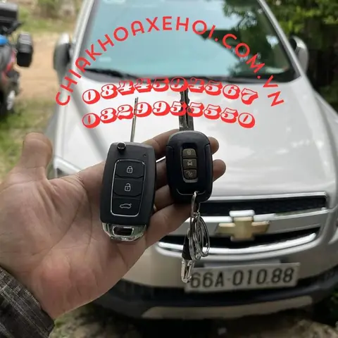 Đánh Giá Sơ Qua Về Chìa Khóa Remote Chevrolet Captiva.