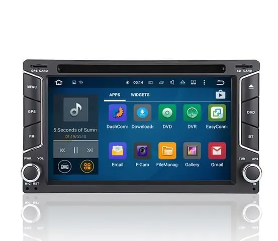 Màn Hình Ô Tô Dùng Chung | Đầu Dvd Kiri (lắp Vừa Cho Kia Morning 2007 - 2010)