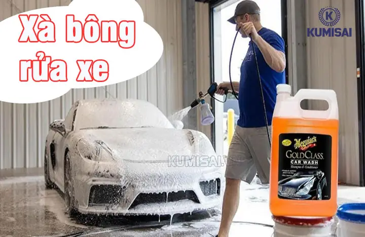 Xà Bông Rửa Xe - Top 5 Dung Dịch Chuyên Dụng Tốt, Hiệu Quả