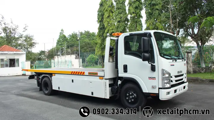 Giới Thiệu Xe Chở Xe Ô Tô Isuzu Nqr550