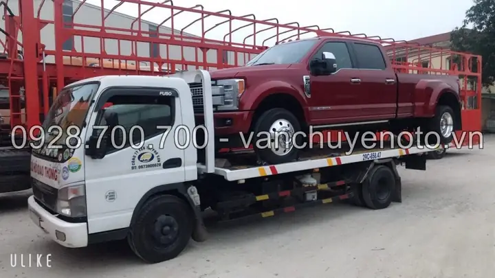 Gửi Xe Ô Tô Bằng Xe Cứu Hộ