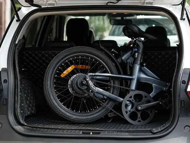 Xe Đạp Trợ Lực Điện Gấp Gọn Bỏ Vừa Oto