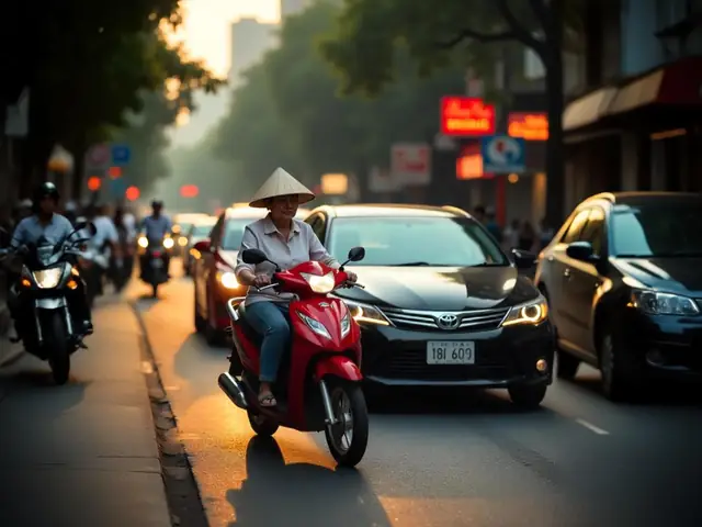 Xe Máy Tạt Đầu Ô Tô