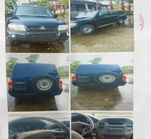 Thanh Lý 01 (một) Xe Ô Tô Chở Tiền Đã Qua Sử Dụng, Nhãn Hiệu Mitsubishi, Số Loại Pajero Biển Đăng Ký Số: 43b-106.42; Màu Sơn: Xanh; Số Máy: 6g72rn8588; Số Khung: Jmylnv73w5j000401; Năm/nước Sản Xuất: 2004/nhật Bản Lần 2