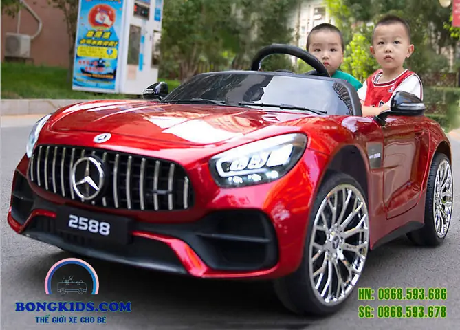 Một Số Đặc Điểm Nổi Bật Của Dòng Xe Ô Tô Điện Trẻ Em 2 Chỗ Ngồi Mercedes Hm2588